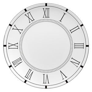 Venta al por mayor de alta calidad hueso China juego de vajilla creativa forma de reloj en relieve placa de cerámica - Product Image 3