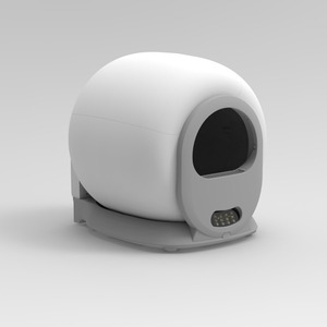 La caja de arena inteligente para gatos es pequeña en tamaño pero de gran capacidad, con orden de control totalmente automático con un solo clic - Product Image 4