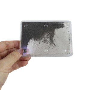 Arena magnética de polvo de hierro para experimentos en el aula para visualizar el magnetismo <span class=keywords><strong>del</strong></span> estudio, material didáctico educativo para la escuela - Product Image 4