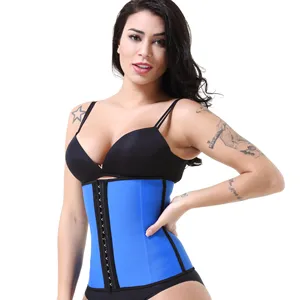 Sıcak satış yeni stok tanga shapewear bel eğitimi lateks bel cincher korse korse kadın colombia yapılan giyotin zayıflama kemeri