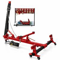 Machine de redressage de châssis de voiture portable à cadre en acier, débossonneuse, pour atelier de maintenance automobile, AC 220V, 315kg, Mecpower
