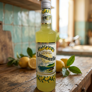 Licor italiano de alta calidad Limoncello Della Costiera 0,70 Lt - 6 botellas por caja perfectas para después de la cena - Product Image 2