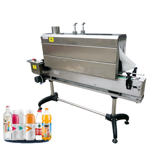 High Speed Steam Shrink Tunnel Packaging Beverage Sauce Honey Glass Plastic Cylinder Bottle Steam Shrink Machine - Product Image 1