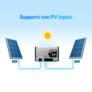 Epever it6420nc g3 60a ip43 12v/24v/24v/48v lcd מטען שמש pv 200v כפול pv קלט עבור מערכת סולארית ביתית - Product Image 6