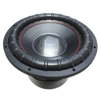 Subwoofer Mobil 5000W RMS 10000W MAX Dual Voice Coil Heavy Duty Keranjang Die Cast