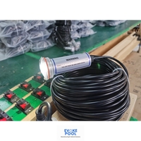 Lampu Kolam Renang LED 12V Pabrik OEM, Tahan Air IP68, Diameter 1,5 Inci, Sinkronisasi Warna RGBW, Sistem Pentair Jandy, Terdaftar ETL
