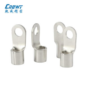 Cosse de câble électrique à sertir en cuivre Bornes circulaires nues non isolées Anneau Série RNB - Product Image 3