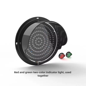 Parking de parc logistique de port de déchargement deux feux de circulation étanches de 100mm avec capteur laser capteur de feux de circulation personnalisé - Product Image 6