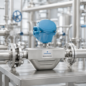 Medidor de Flujo Másico Coriolis Emerson Micro Motion F300 DN80 para Control de Lotes Petroquímicos, Piezas en Contacto con el Agua de Acero Inoxidable 316L con Transmisor 2700 - Product Image 1