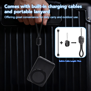 <span class=keywords><strong>Batterie</strong></span> externe magnétique 10000mAh Chargeur portable sans fil Power Bank magnétique - Product Image 2