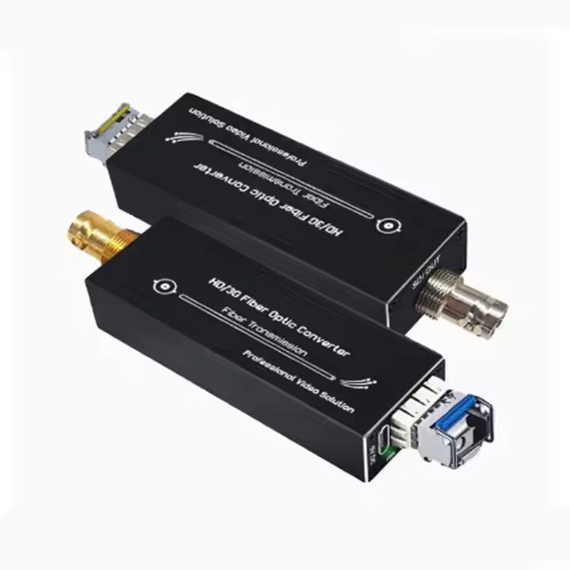 Zero Delay 3G/HD/12G-SDI to Optical Converter 1080p-60 HD Video Transmitter and Receive