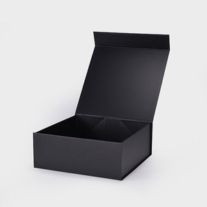 Cao cấp lớn vuông lớn màu đen có thể gập lại từ Bộ Quà Tặng cản trở hộp bán buôn - Product Image 2