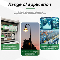 Relais temporisé à retardement scellé DC12V 24V AH3-B avec réinitialisation automatique de 0,1s à 24h pour l'automatisation industrielle