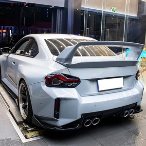 <span class=keywords><strong>2023</strong></span> + pare-chocs de voiture en Fiber de carbone de haute qualité adaptés à <span class=keywords><strong>BMW</strong></span> M2 G87 aile arrière à double couche alpha-n modifiée en Fiber de carbone - Product Image 5