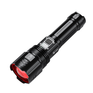 ไฟฉาย LED M80 5000 มิลลิแอมป์แบบชาร์จไฟได้ พร้อมหน้าจอดิจิตอล ไฟฉายยุทธวิธีสำหรับกิจกรรมกลางแจ้ง - Product Image 1