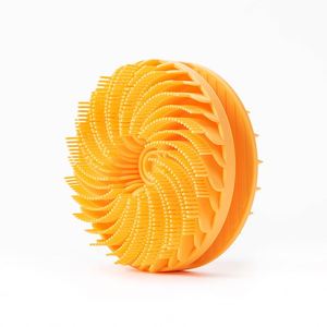 Hot Selling Silicone Head & Body Cleaning <b>Brush</b>, Soft Massage Bath <b>Brush</b>, Gentle Exfoliating Dual-Use Silicone Scrubber - Product Image 4