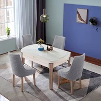 Housse de chaise individuelle en polyester jacquard, couverture intégrale, toutes saisons, anti-poussière, durable, moderne, simple, lavable en machine, vente en gros