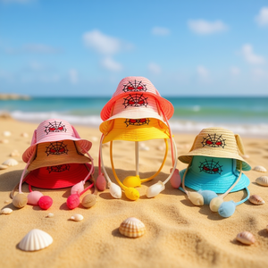 Gorra con airbag de Spiderman de dibujos animados para niños, sombrero de protección solar con pajita de una talla para niños, uso en exteriores en verano - Product Image 3