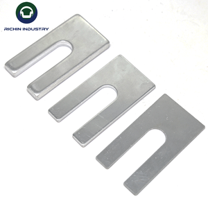 75x35mm Aluminum U Shape Wedge Window Shim Zinc Plated Washer - Product Image 5