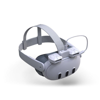 Ventilateur de refroidissement pour casque VR Meta Quest 3, système à double ventilateur avec sangle réglable, accessoire de soulagement de la pression