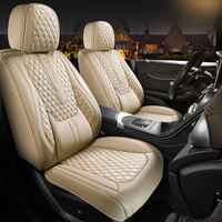 Housse de siège de voiture en cuir PVC imperméable et résistante aux rayures, adaptée aux animaux domestiques, ensemble complet, service OEM