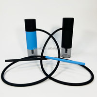 Outdoor portabel mobil sederhana akrilik plastik silikon Mini Arab Hookah Pot Hookah Pot
