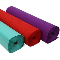 Tissus non tissés poinçonnés à l'aiguille 100% polyester Super solides et durables