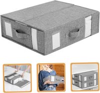 Organisateurs de placard et Cube de rangement pliable Sheetcube ensemble de draps de lit organisateur tissu de lin de haute qualité multifonction moderne