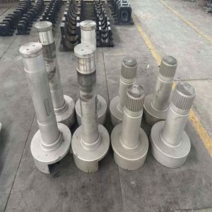 เพลาหน้าแปลนหัวขับ4340ดับและระบายความร้อนนำไปใช้กับอุปกรณ์ยก - Product Image 5