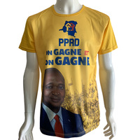T-shirt personnalisé 100 % coton, écologique, séchage rapide, anti-boulochage, style élection présidentielle amusant, vente en gros à prix réduit
