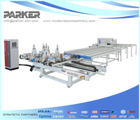 Machine automatique de soudage et de nettoyage des coins pour PVC, machine de soudage de profilés en plastique PVC pour la fabrication de fenêtres et de portes en UPVC