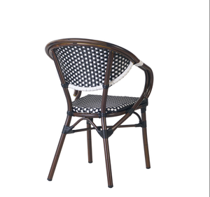 Sedie da Esterno per Ristoranti, Caffè, Hotel, Terrazze e Giardini - Sedie da Pranzo Moderne Impilabili in Rattan - Product Image 4