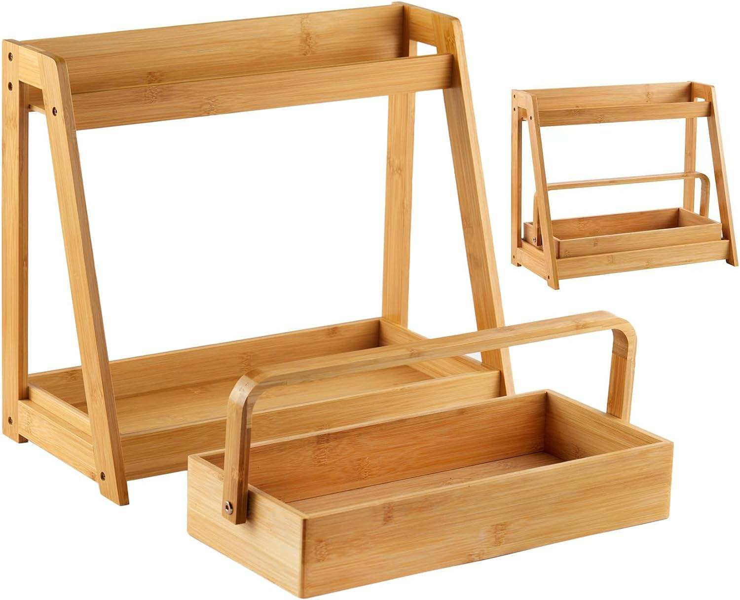 Bamboo Cosmetic Organizer