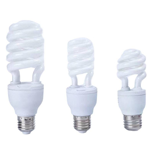 หลอดไฟ CFL รูปตัวยู สีขาว OEM ขั้ว E27 6000K แสงเดย์ไลท์ 80 CRI 80lm/W 2000 ลูเมนส์ รับประกัน 2 ปี AC 220V ฐานพลาสติก - Product Image 6