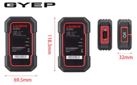Escáner de Diagnóstico para Autos X431PRO3S+V3.0 en Oferta, Probador de Batería, Herramienta OBD con Pantalla Inalámbrica de 10.1 Pulgadas para Autos