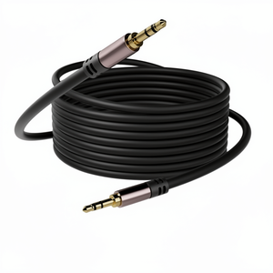 <span class=keywords><strong>สาย</strong></span>สัญญาณเสียงเสริม <span class=keywords><strong>10</strong></span> <span class=keywords><strong>เมตร</strong></span> แจ็ค 3.5 มม. ทองแดงบริสุทธิ์ป้องกันการรบกวนสำหรับลำโพงหูฟังรถยนต์ - Product Image 1