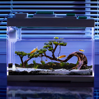 Relaxlines gros personnalisé 6.7L acrylique poisson Aquarium petit bureau maison Mini Aquariums aquariums