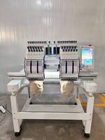 Yeshi — machine à broder multifonction à 2 têtes, pour vêtements, tous sortes de tissus brodés, aspect pour distributeurs
