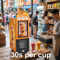 Máquina Expendedora Automática de Smoothies Velloc, Comercial, de Alta Resistencia, Autolimpiante, con Esterilización Electrolítica, 2 Años de Garantía, Refrigeración