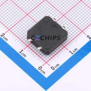 ZX-QC1212-4.3TP Tactile Switch SMD-4P,12x12mm Switch Single Pole Single Throw Round Button 2.6N Vertical Mount - Product Image 2