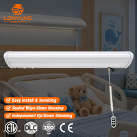 Lampe médicale de chevet pour projet de rénovation hospitalière, établissement de soins résidentiels, chambre à coucher à domicile, éclairage pour soins aux patients