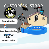 Sangle de ski en TPU résistante aux UV avec impression de logo personnalisé