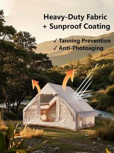 China Wholesale Outdoor Camping Tent Inflatabletent Thickened Ridge 1-10 Person Automatic Waterproof <b>Inflatable</b> Tents <b>Inflatable</b> - Product Image 5