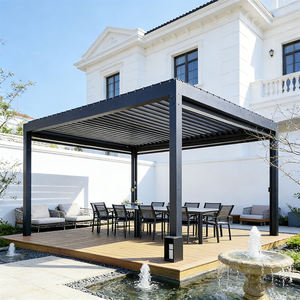 Pérgola de Aluminio Motorizada para Jardín Exterior, Moderna, Impermeable, con Techo de Láminas, <span class=keywords><strong>6X3</strong></span>, <span class=keywords><strong>Precio</strong></span> de Fábrica - Product Image 2