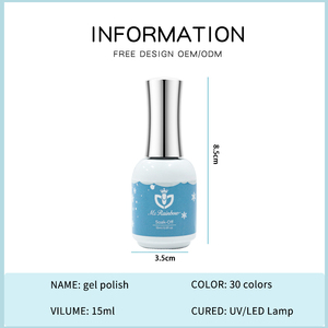 Kit de vernis à ongles en gel 30 couleurs pour l'<span class=keywords><strong>hiver</strong></span> 2026 en gros - Faible MOQ Service OEM/ODM Formule végétalienne sans HEMA Longue durée 28 jours - Product Image 2