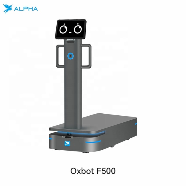 Alpha Oxbot AMR Max 600KG Load Autonomous Mobile Robot with Smart Navigation & Auto Charging for Factory/Warehouse Logistics