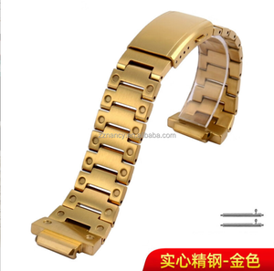 GH Adapté à la <span class=keywords><strong>GA</strong></span>-<span class=keywords><strong>2100</strong></span> Cassiou 2110 Bracelet de montre Bracelet en acier Chaîne de montre en métal Farmhouse <span class=keywords><strong>Oak</strong></span> Accessoires modifiés Bracelet de montre - Product Image 5