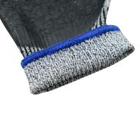 Gants anti-coupure haute protection, paume entièrement recouverte, doigts enduits de polyuréthane, HPPE texturé sablé, certifiés EN388 5 ANSI/ISEA 5