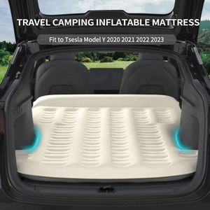 Colchoneta Inflable de PVC de Lujo Especial Tesla para Camping y Viajes, Colchón de Aire Portátil Plegable Rápido para Auto, Impermeable, para Senderismo - Product Image 5