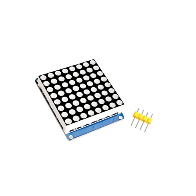 1.2 inch 8X8 8 * 8LED dot matrix display modules with red tape drive I2C interface chip good Quality